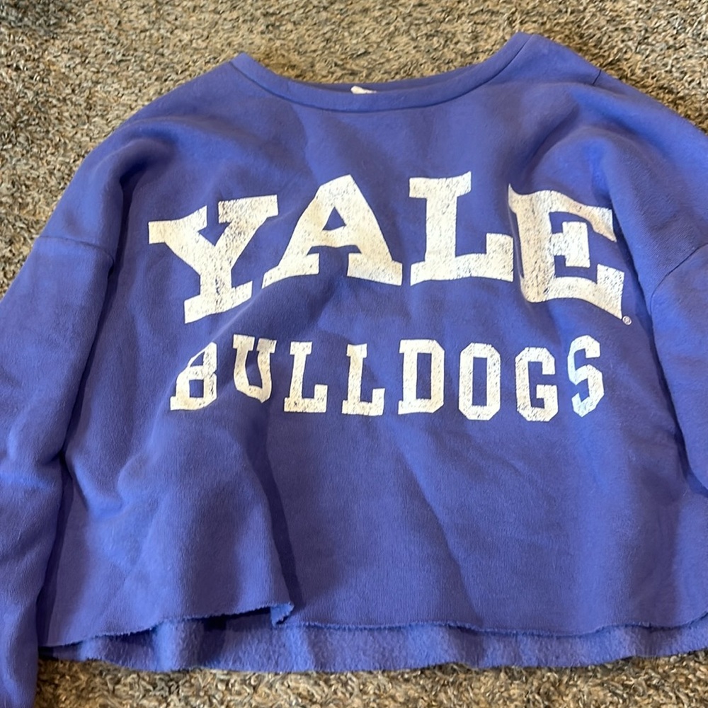 i have no idea the brand but cute comfy sweatshirt!!